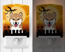 Load image into Gallery viewer, Halloween Shiba Inu Ceramic Night Light BB1783CNL