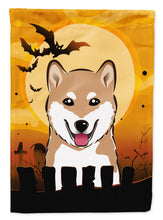 Load image into Gallery viewer, Halloween Shiba Inu Garden Flag – Decorative Outdoor Yard Flag BB1783GF