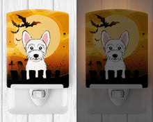 Load image into Gallery viewer, Halloween Westie Ceramic Night Light BB1784CNL
