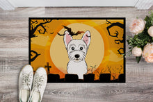 Load image into Gallery viewer, Halloween Westie Doormat - 24x36 Decorative Floor Mat – Indoor/Outdoor Rug with Artistic Flair BB1784JMAT