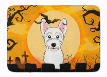 Load image into Gallery viewer, Halloween Westie Machine Washable Memory Foam Mat BB1784RUG