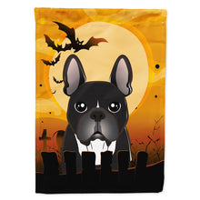 Load image into Gallery viewer, Halloween French Bulldog Flag Canvas House Size BB1785CHF