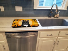 Load image into Gallery viewer, Halloween French Bulldog Dish Drying Mat – Absorbent, Artistic Kitchen Essentials BB1785DDM