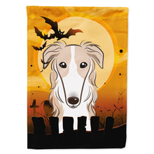 Load image into Gallery viewer, Halloween Borzoi Flag Canvas House Size BB1786CHF