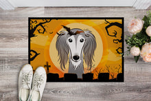 Load image into Gallery viewer, Halloween Saluki Doormat - 24x36 Decorative Floor Mat – Indoor/Outdoor Rug with Artistic Flair BB1787JMAT