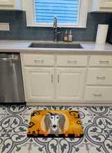 Load image into Gallery viewer, Halloween Saluki Machine Washable Memory Foam Mat BB1787RUG