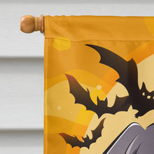 Load image into Gallery viewer, Halloween Weimaraner Flag Canvas House Size BB1789CHF