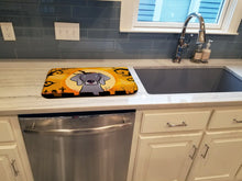 Load image into Gallery viewer, Halloween Weimaraner Dish Drying Mat – Absorbent, Artistic Kitchen Essentials BB1789DDM