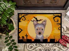 Load image into Gallery viewer, Halloween Yorkie Puppy Doormat - 24x36 Decorative Floor Mat – Indoor/Outdoor Rug with Artistic Flair BB1790JMAT