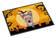 Load image into Gallery viewer, Halloween Yorkie Puppy Doormat - 24x36 Decorative Floor Mat – Indoor/Outdoor Rug with Artistic Flair BB1790JMAT