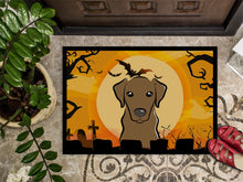 Load image into Gallery viewer, Halloween Chocolate Labrador Doormat - 24x36 Decorative Floor Mat – Indoor/Outdoor Rug with Artistic Flair BB1792JMAT