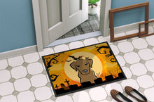 Load image into Gallery viewer, Halloween Chocolate Labrador Doormat - 24x36 Decorative Floor Mat – Indoor/Outdoor Rug with Artistic Flair BB1792JMAT