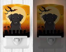 Load image into Gallery viewer, Halloween Black Labrador Ceramic Night Light BB1793CNL
