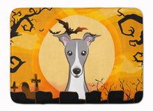 Load image into Gallery viewer, Halloween Italian Greyhound Machine Washable Memory Foam Mat BB1794RUG