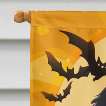 Load image into Gallery viewer, Halloween Bernese Mountain Dog Flag Canvas House Size BB1795CHF