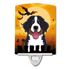 Load image into Gallery viewer, Halloween Bernese Mountain Dog Ceramic Night Light BB1795CNL