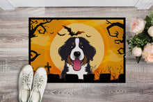 Load image into Gallery viewer, Halloween Bernese Mountain Dog Doormat - 24x36 Decorative Floor Mat – Indoor/Outdoor Rug with Artistic Flair BB1795JMAT