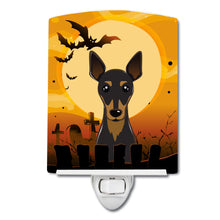 Load image into Gallery viewer, Halloween Min Pin Ceramic Night Light BB1798CNL