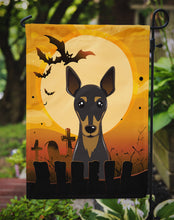 Load image into Gallery viewer, Halloween Min Pin Garden Flag – Decorative Outdoor Yard Flag BB1798GF