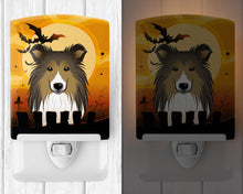 Load image into Gallery viewer, Halloween Sheltie Ceramic Night Light BB1800CNL
