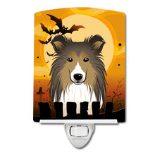 Load image into Gallery viewer, Halloween Sheltie Ceramic Night Light BB1800CNL
