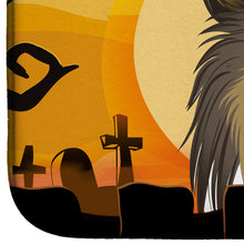 Load image into Gallery viewer, Halloween Sheltie Dish Drying Mat – Absorbent, Artistic Kitchen Essentials BB1800DDM
