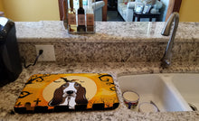 Load image into Gallery viewer, Halloween Basset Hound Dish Drying Mat – Absorbent, Artistic Kitchen Essentials BB1801DDM