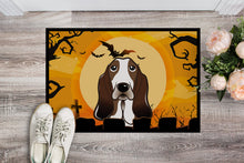 Load image into Gallery viewer, Halloween Basset Hound Doormat - 24x36 Decorative Floor Mat – Indoor/Outdoor Rug with Artistic Flair BB1801JMAT