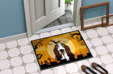 Load image into Gallery viewer, Halloween Basset Hound Doormat - 24x36 Decorative Floor Mat – Indoor/Outdoor Rug with Artistic Flair BB1801JMAT