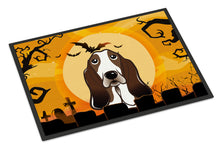 Load image into Gallery viewer, Halloween Basset Hound Doormat - 24x36 Decorative Floor Mat – Indoor/Outdoor Rug with Artistic Flair BB1801JMAT