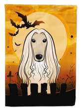 Load image into Gallery viewer, Halloween Afghan Hound Garden Flag – Decorative Outdoor Yard Flag BB1802GF
