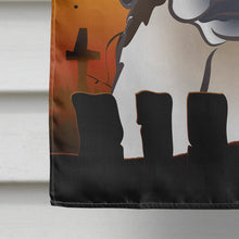 Load image into Gallery viewer, Halloween Saint Bernard Flag Canvas House Size BB1804CHF