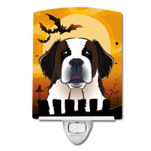 Load image into Gallery viewer, Halloween Saint Bernard Ceramic Night Light BB1804CNL
