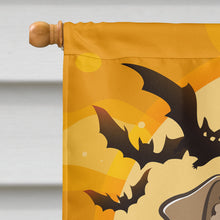 Load image into Gallery viewer, Halloween Wire Haired Fox Terrier Flag Canvas House Size BB1805CHF