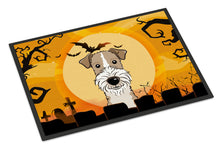 Load image into Gallery viewer, Halloween Wire Haired Fox Terrier Doormat - 24x36 Decorative Floor Mat – Indoor/Outdoor Rug with Artistic Flair BB1805JMAT