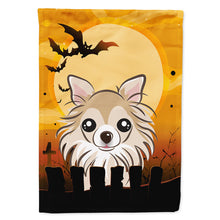 Load image into Gallery viewer, Halloween Chihuahua Flag Canvas House Size BB1809CHF