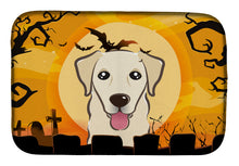 Load image into Gallery viewer, Halloween Golden Retriever Dish Drying Mat – Absorbent, Artistic Kitchen Essentials BB1810DDM