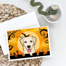 Load image into Gallery viewer, Halloween Golden Retriever Greeting Cards -  Blank Note Cards – 8-Pack of Artist-Designed Cards with Envelopes