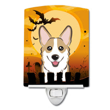 Load image into Gallery viewer, Halloween Sable Corgi Ceramic Night Light BB1811CNL