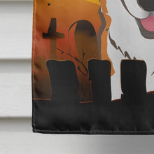 Load image into Gallery viewer, Halloween Red Corgi Flag Canvas House Size BB1812CHF