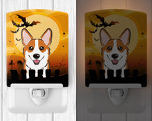 Load image into Gallery viewer, Halloween Red Corgi Ceramic Night Light BB1812CNL