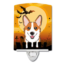 Load image into Gallery viewer, Halloween Red Corgi Ceramic Night Light BB1812CNL