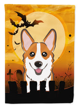 Load image into Gallery viewer, Halloween Red Corgi Garden Flag – Decorative Outdoor Yard Flag BB1812GF