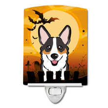 Load image into Gallery viewer, Halloween Tricolor Corgi Ceramic Night Light BB1813CNL