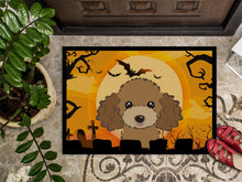 Load image into Gallery viewer, Halloween Chocolate Brown Poodle Doormat - 24x36 Decorative Floor Mat – Indoor/Outdoor Rug with Artistic Flair BB1814JMAT