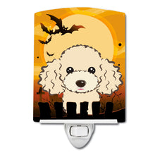 Load image into Gallery viewer, Halloween Buff Poodle Ceramic Night Light BB1816CNL