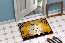 Load image into Gallery viewer, Halloween Buff Poodle Doormat - 24x36 Decorative Floor Mat – Indoor/Outdoor Rug with Artistic Flair BB1816JMAT