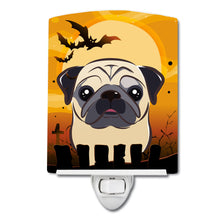 Load image into Gallery viewer, Halloween Fawn Pug Ceramic Night Light BB1820CNL