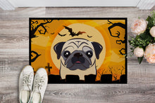 Load image into Gallery viewer, Halloween Fawn Pug Doormat - 24x36 Decorative Floor Mat – Indoor/Outdoor Rug with Artistic Flair BB1820JMAT