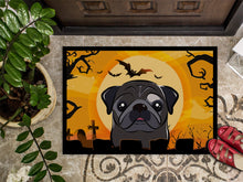 Load image into Gallery viewer, Halloween Black Pug Doormat - 24x36 Decorative Floor Mat – Indoor/Outdoor Rug with Artistic Flair BB1821JMAT